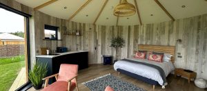 Luxury glamping in Northumberland