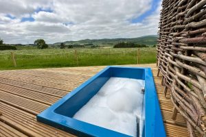 outdoor bath in northumberland